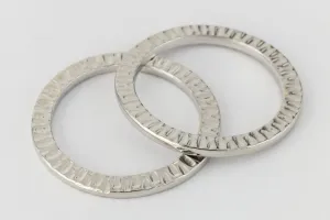 1 1/4" White Bronze TierraCast Pewter Radiant Ring #CK480
