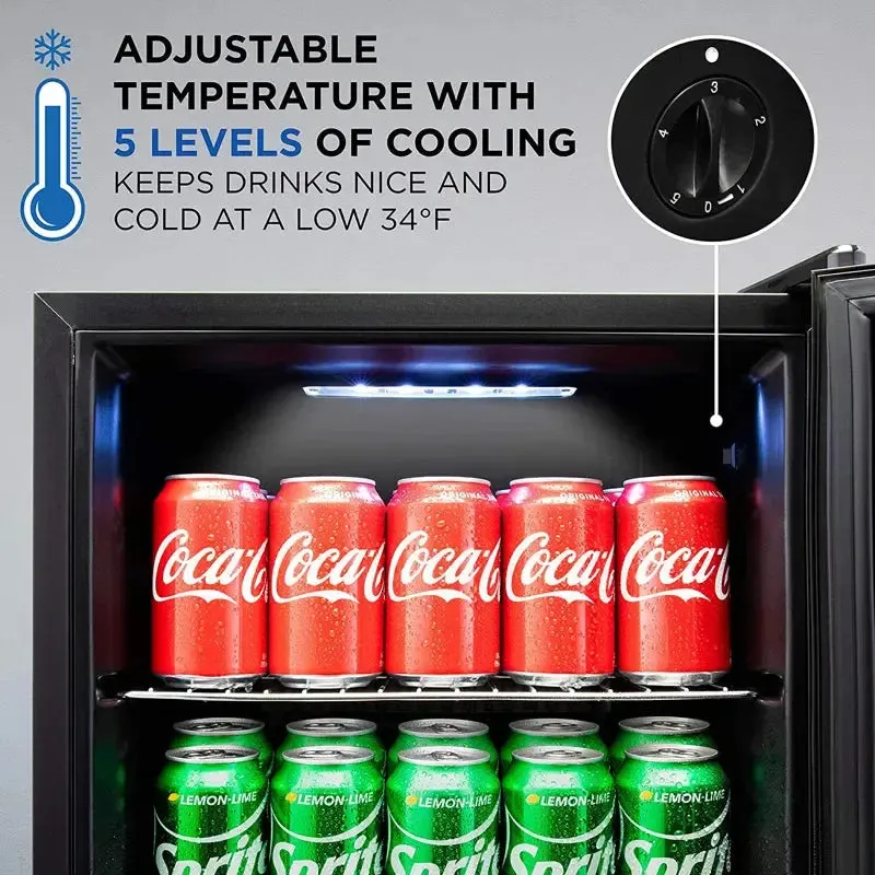62 Can Freestanding Beverage Refrigerator
