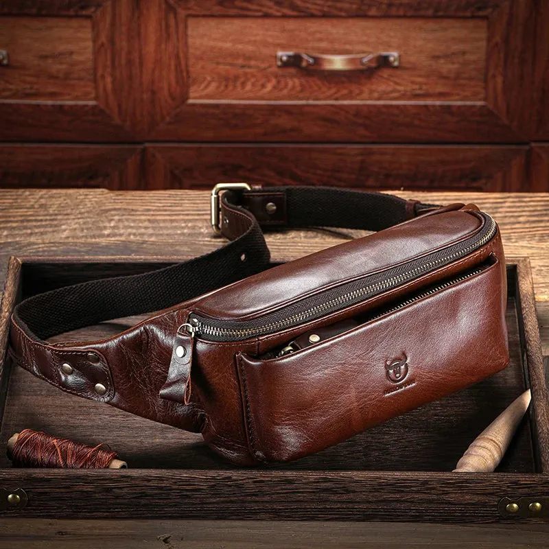 ALR™ Men's Genuine Leather Waist Bag