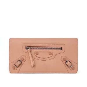 Balenciaga Beige Classic Long Wallet