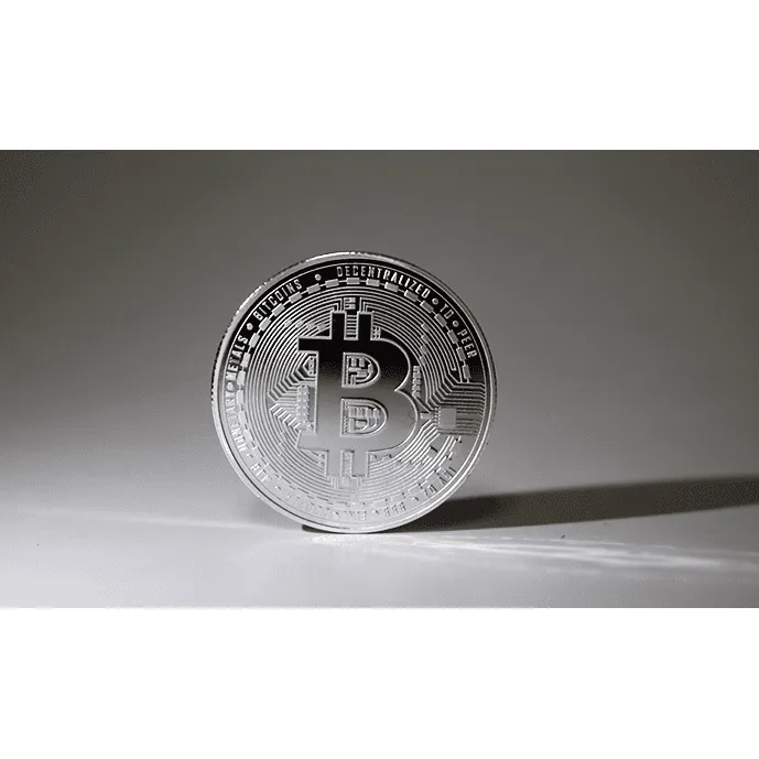 Bit Coin Gaff: Bite Coin (Silver) by SansMinds Creative Lab - Trick