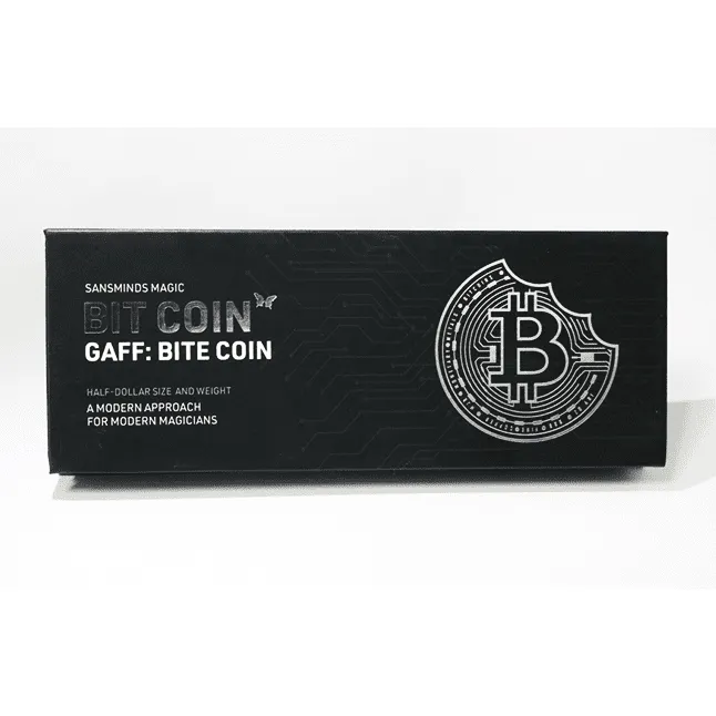 Bit Coin Gaff: Bite Coin (Silver) by SansMinds Creative Lab - Trick