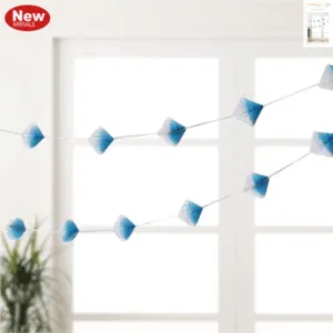 Blue Luxurious Dianmond Garland - 3m