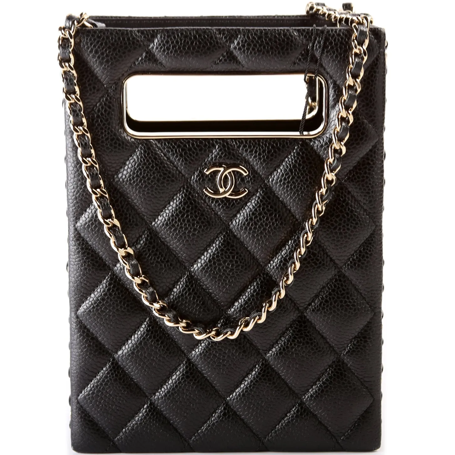 Box Evening Bag Caviar RFID