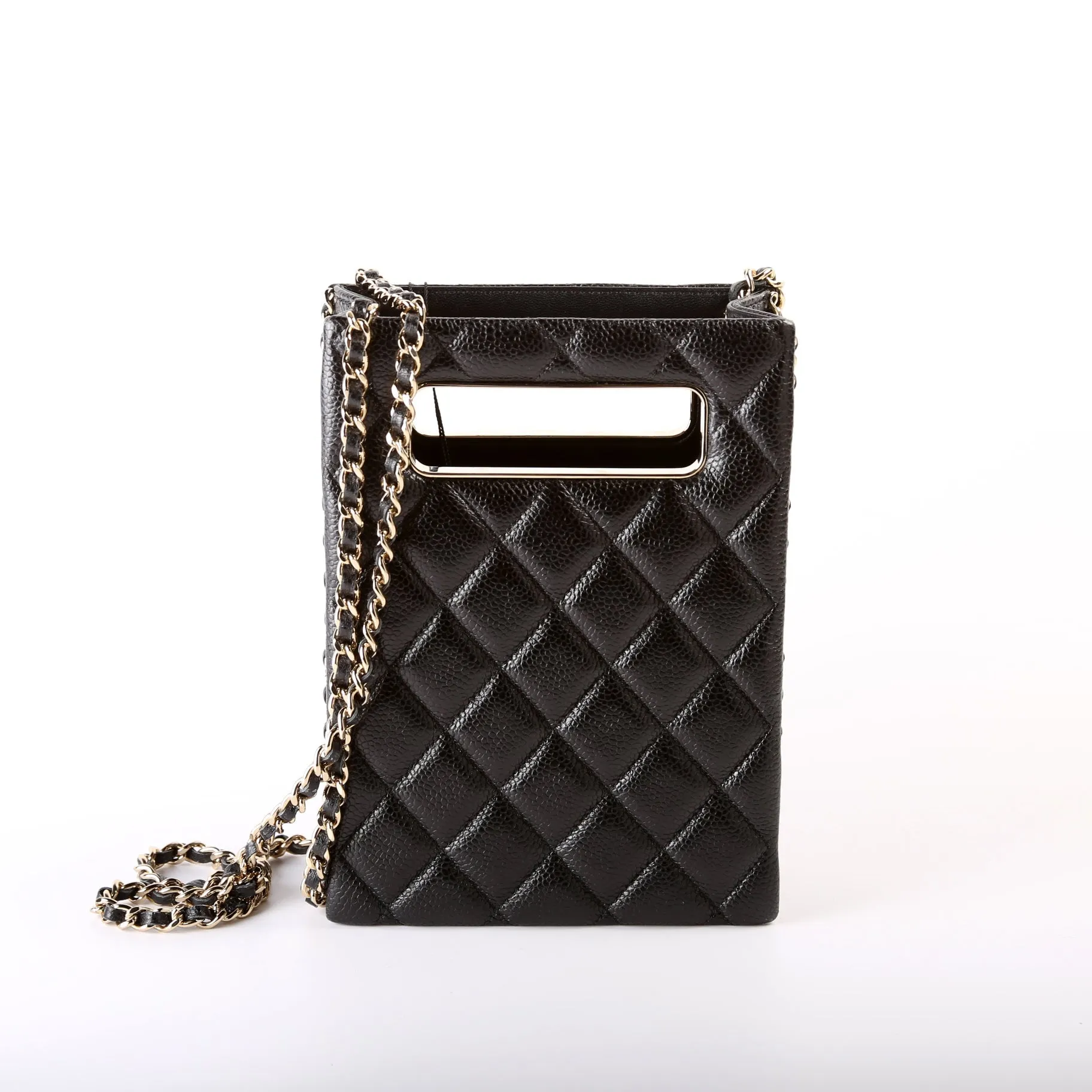 Box Evening Bag Caviar RFID