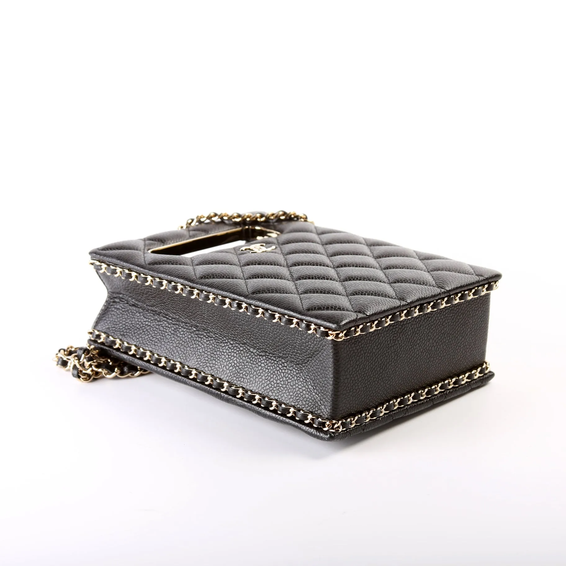 Box Evening Bag Caviar RFID