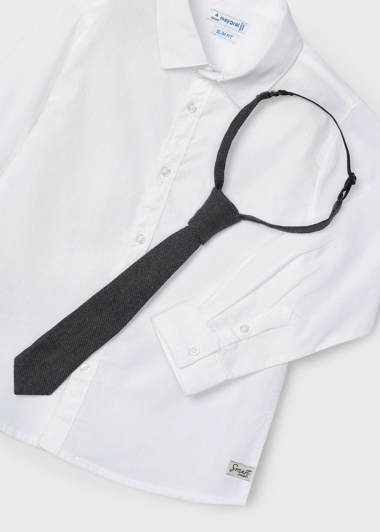 Boy L/S Shirt w/ Tie/Mayoral
