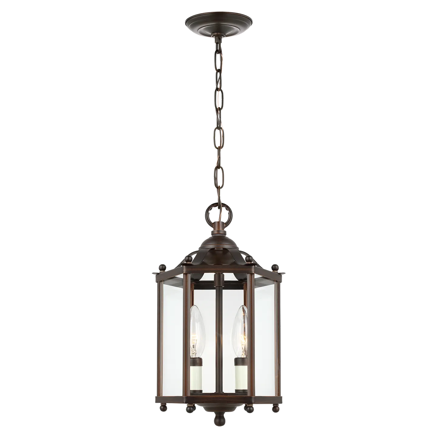 Bretton Three Light Semi-Flush Convertible Pendant