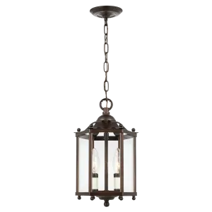Bretton Three Light Semi-Flush Convertible Pendant