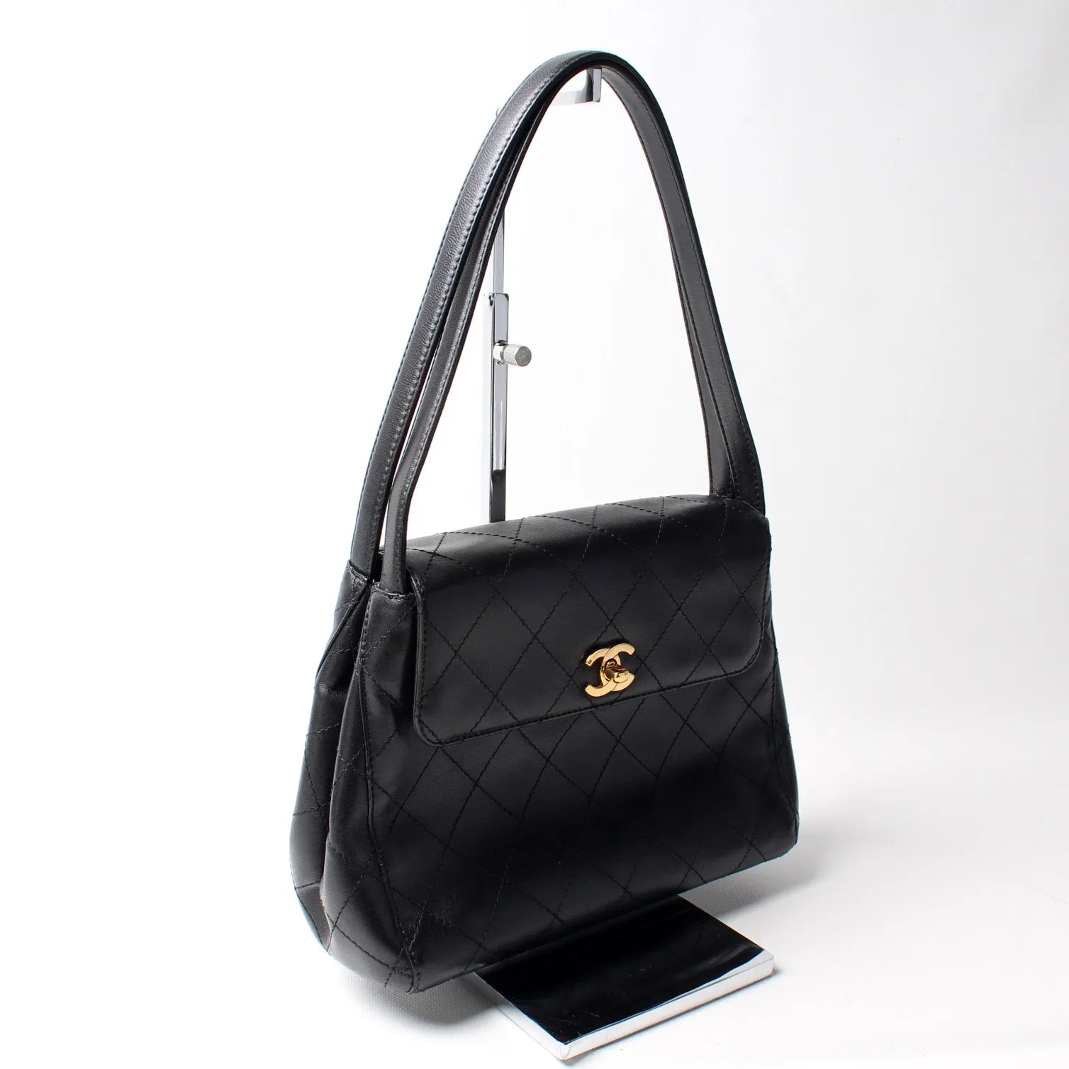 CC Flap Vintage Evening Bag Lambskin
