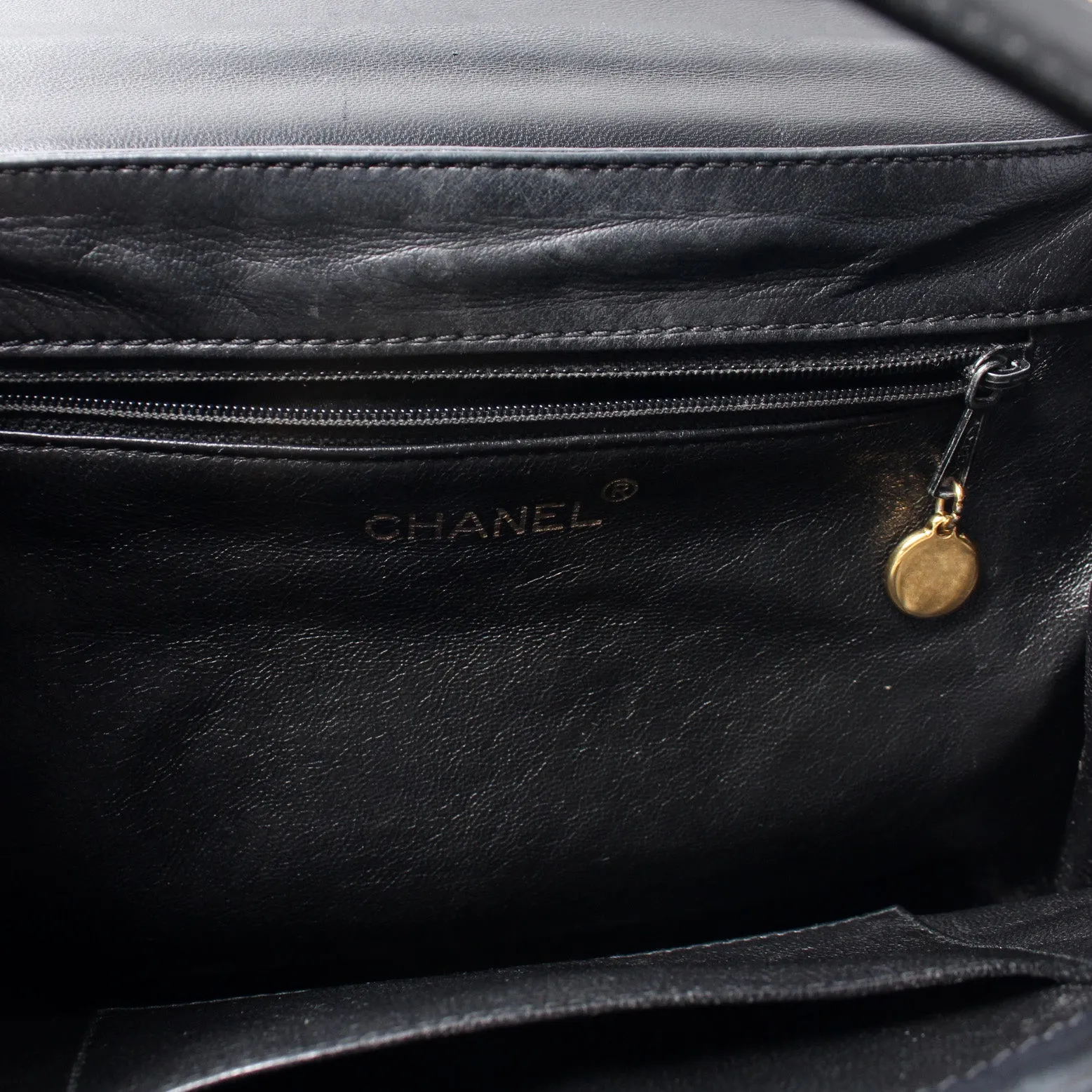 CC Flap Vintage Evening Bag Lambskin