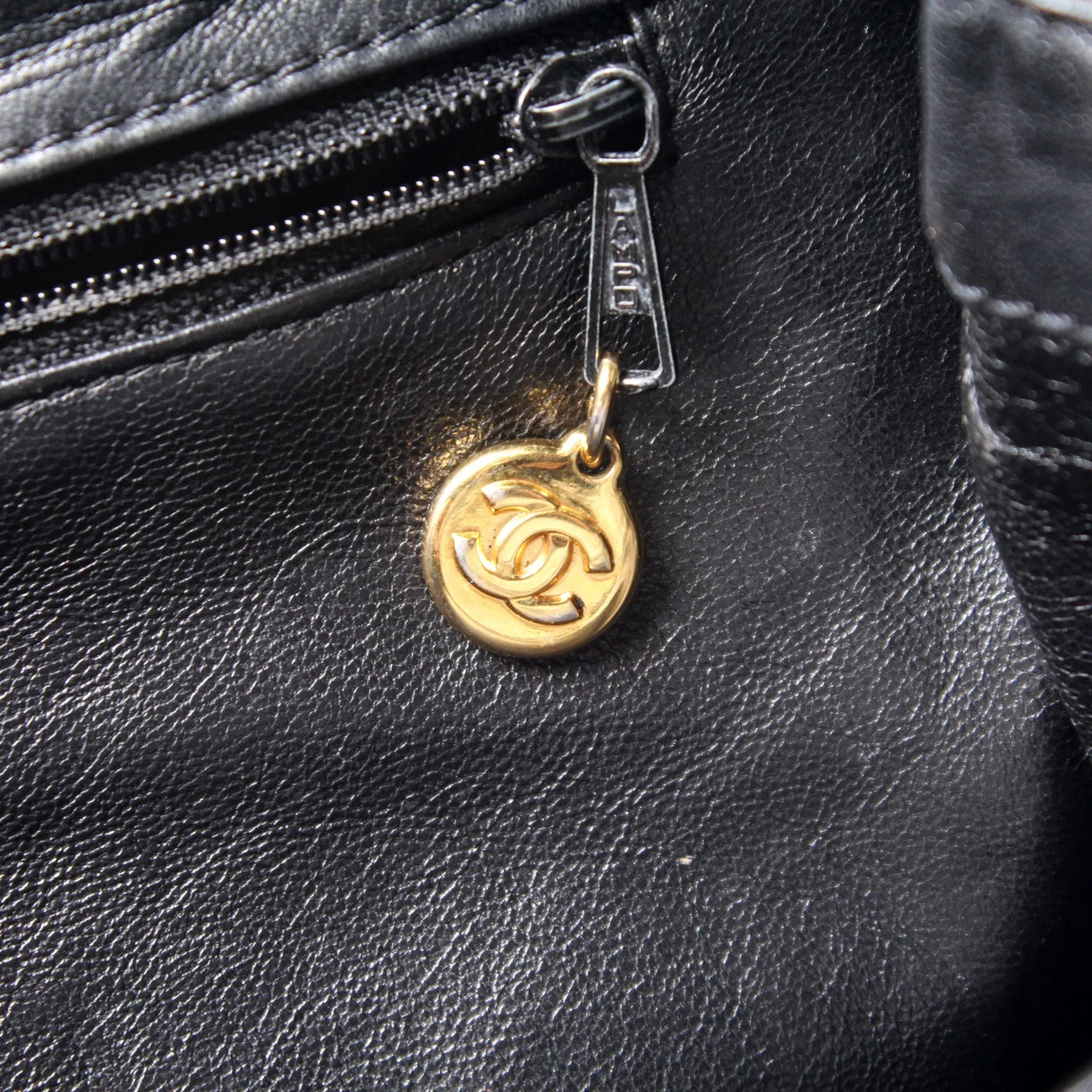 CC Flap Vintage Evening Bag Lambskin