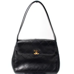 CC Flap Vintage Evening Bag Lambskin