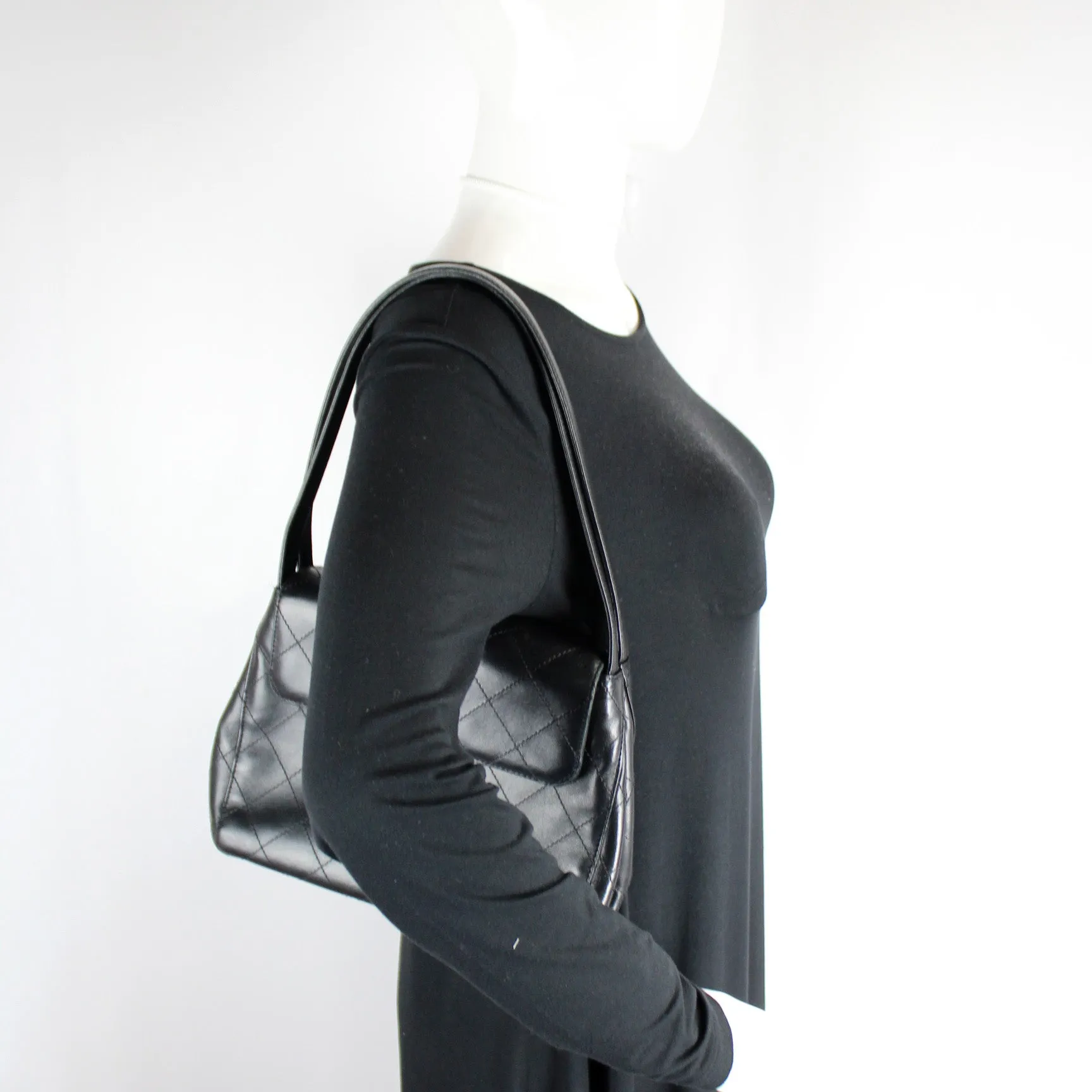 CC Flap Vintage Evening Bag Lambskin