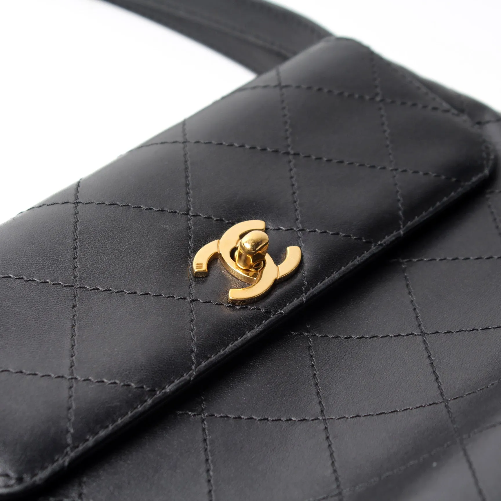 CC Flap Vintage Evening Bag Lambskin
