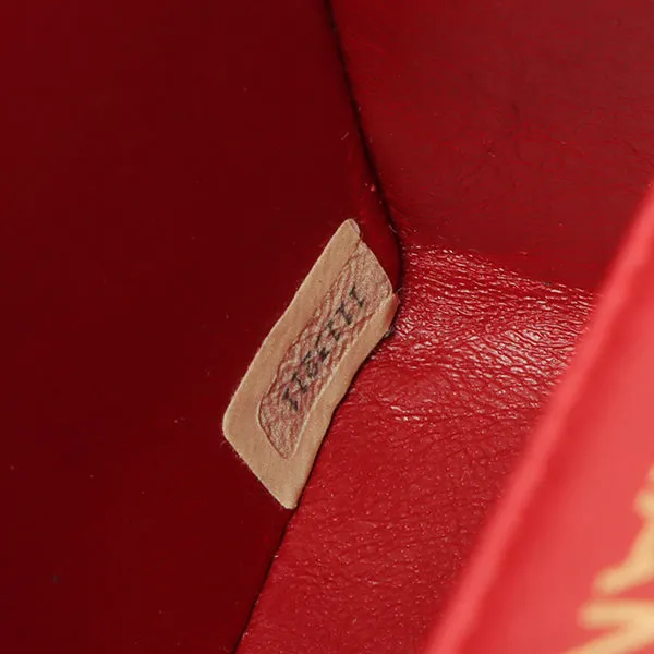 Chanel Around 1990 Made Classic Flap Chain Bag Mini Red
