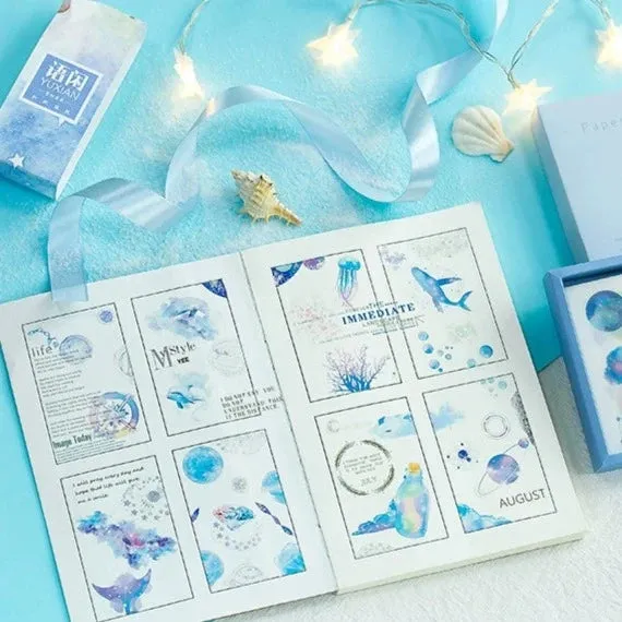 Charming Whimsy- Cute INS Girl Heart & Hand Tent Sticker Set