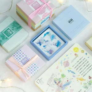 Charming Whimsy- Cute INS Girl Heart & Hand Tent Sticker Set