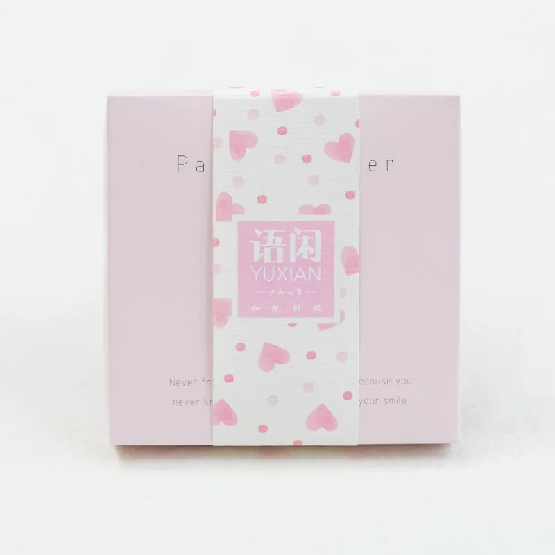 Charming Whimsy- Cute INS Girl Heart & Hand Tent Sticker Set