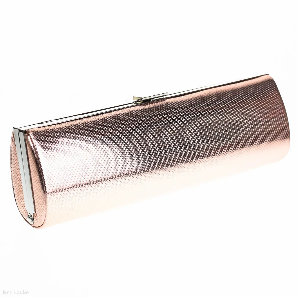 Classic Evening Clutch (Rose Gold)