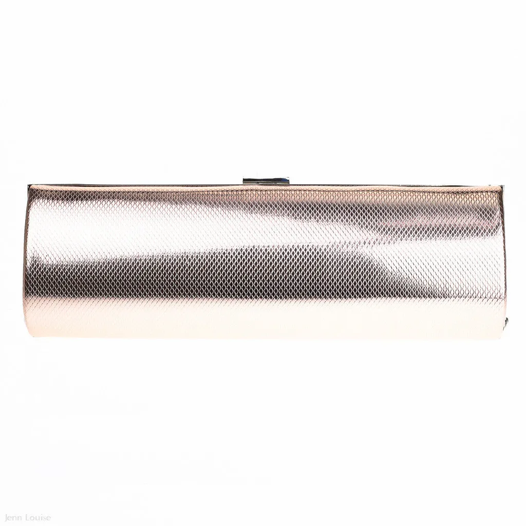 Classic Evening Clutch (Rose Gold)