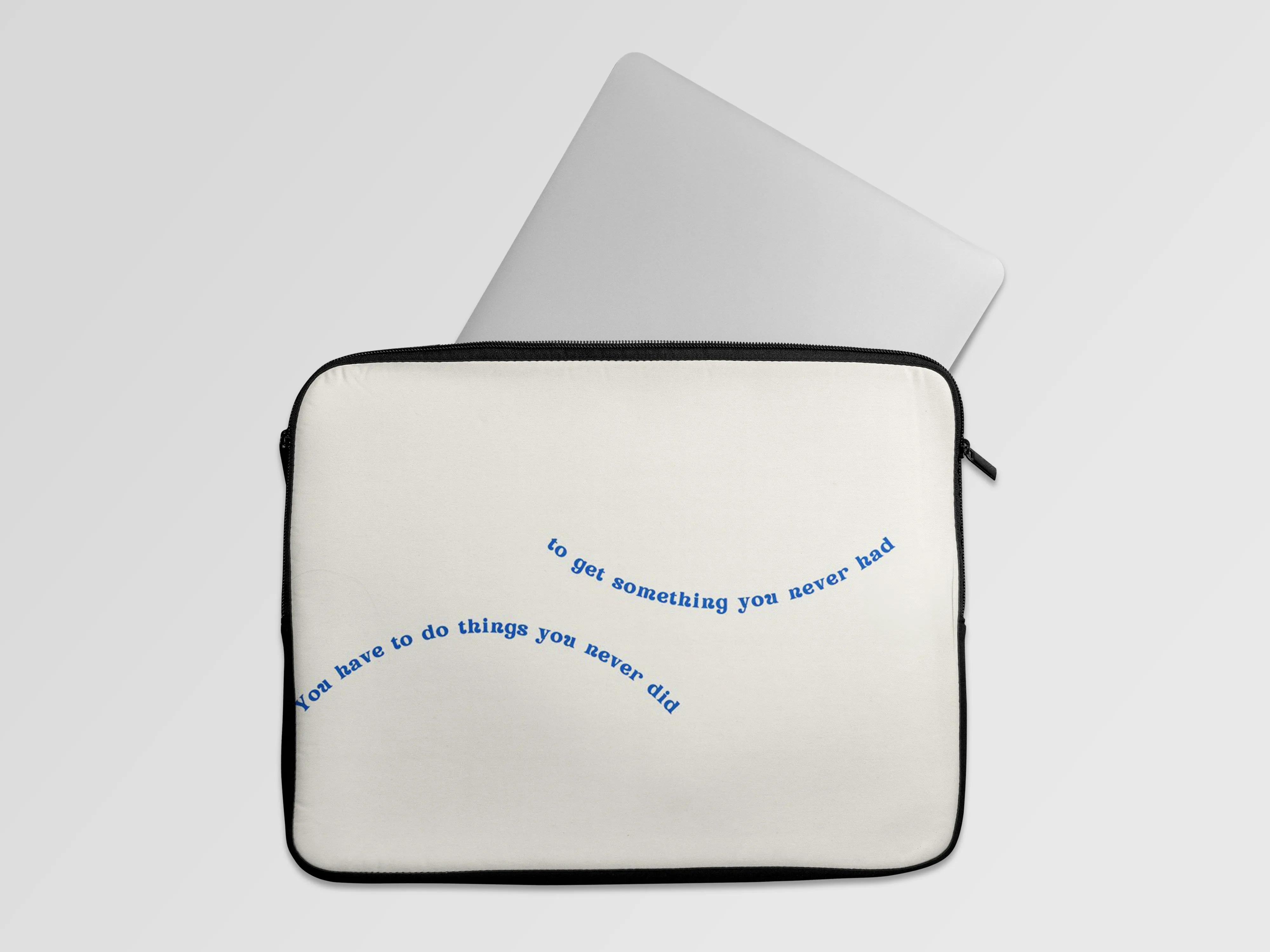 Control Abstract Laptop Sleeve Bag