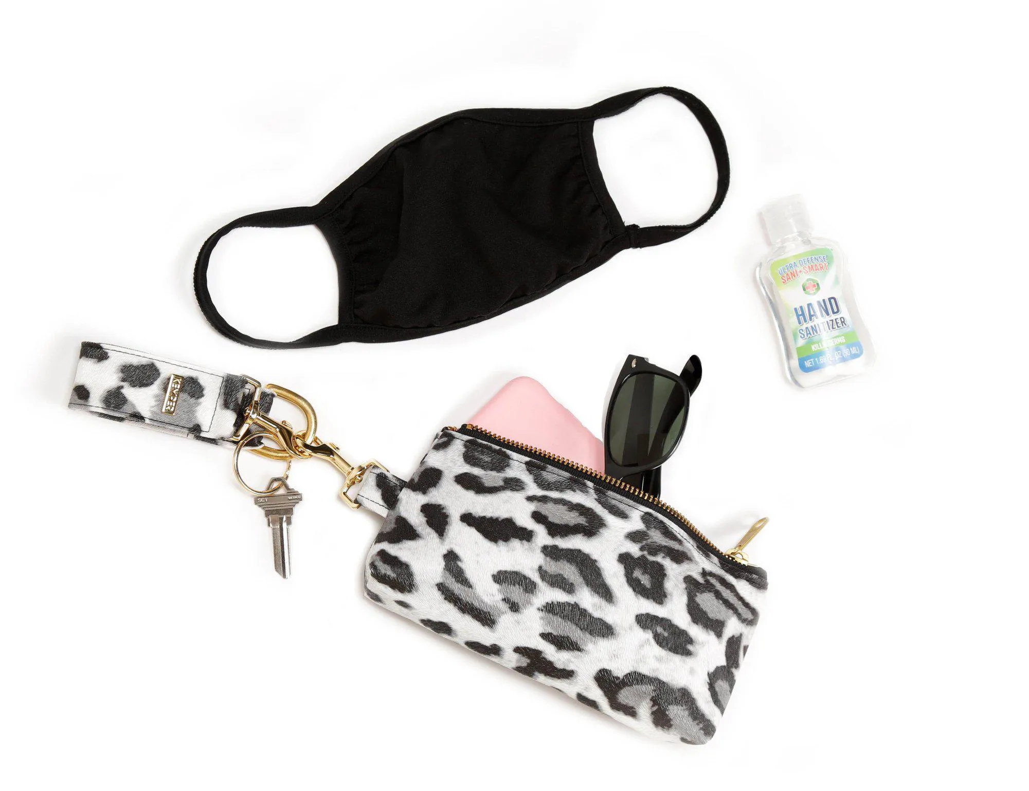Cool Grey SIGNATURE KEYPIT Set • Wristlet