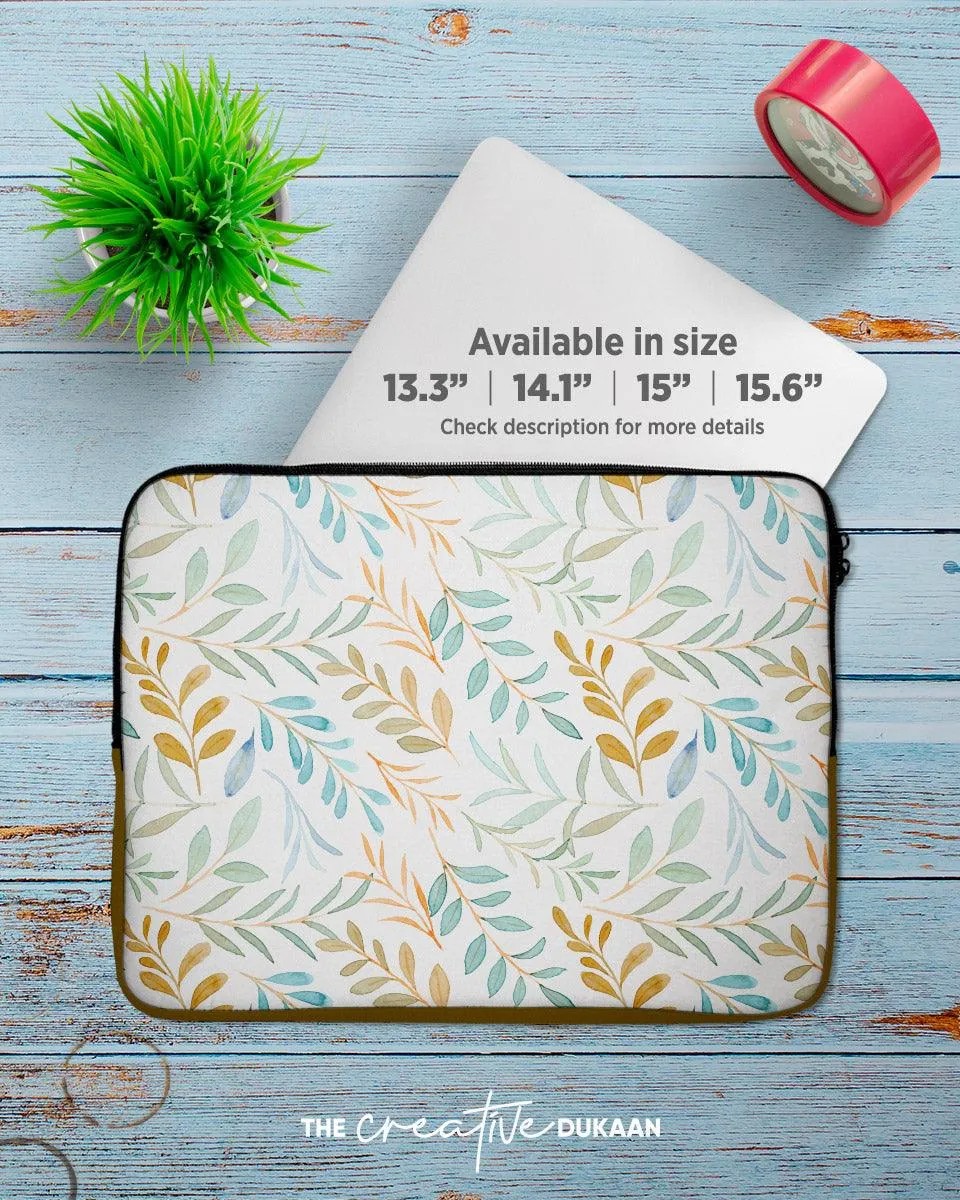 Creative Laptop Sleeve Bag With Hand Drawn Pattern