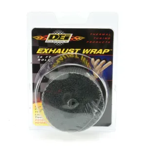 DEI 010108 Exhaust Wrap 2" x 50ft Black