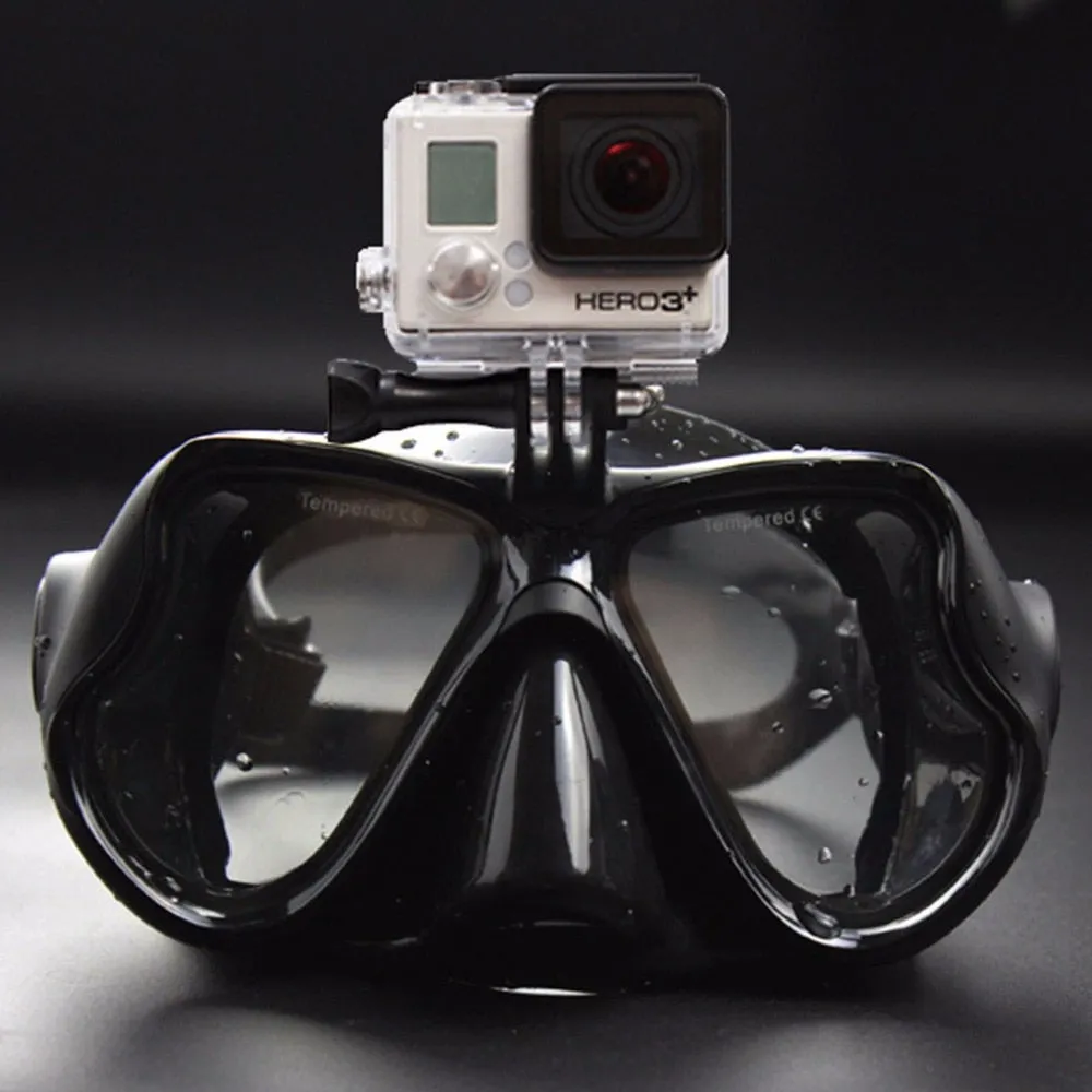 Diving Mask with GoPro Hookup