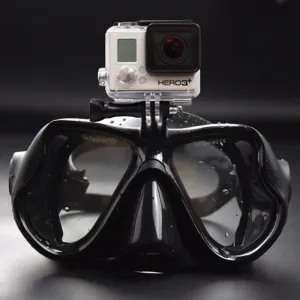 Diving Mask with GoPro Hookup