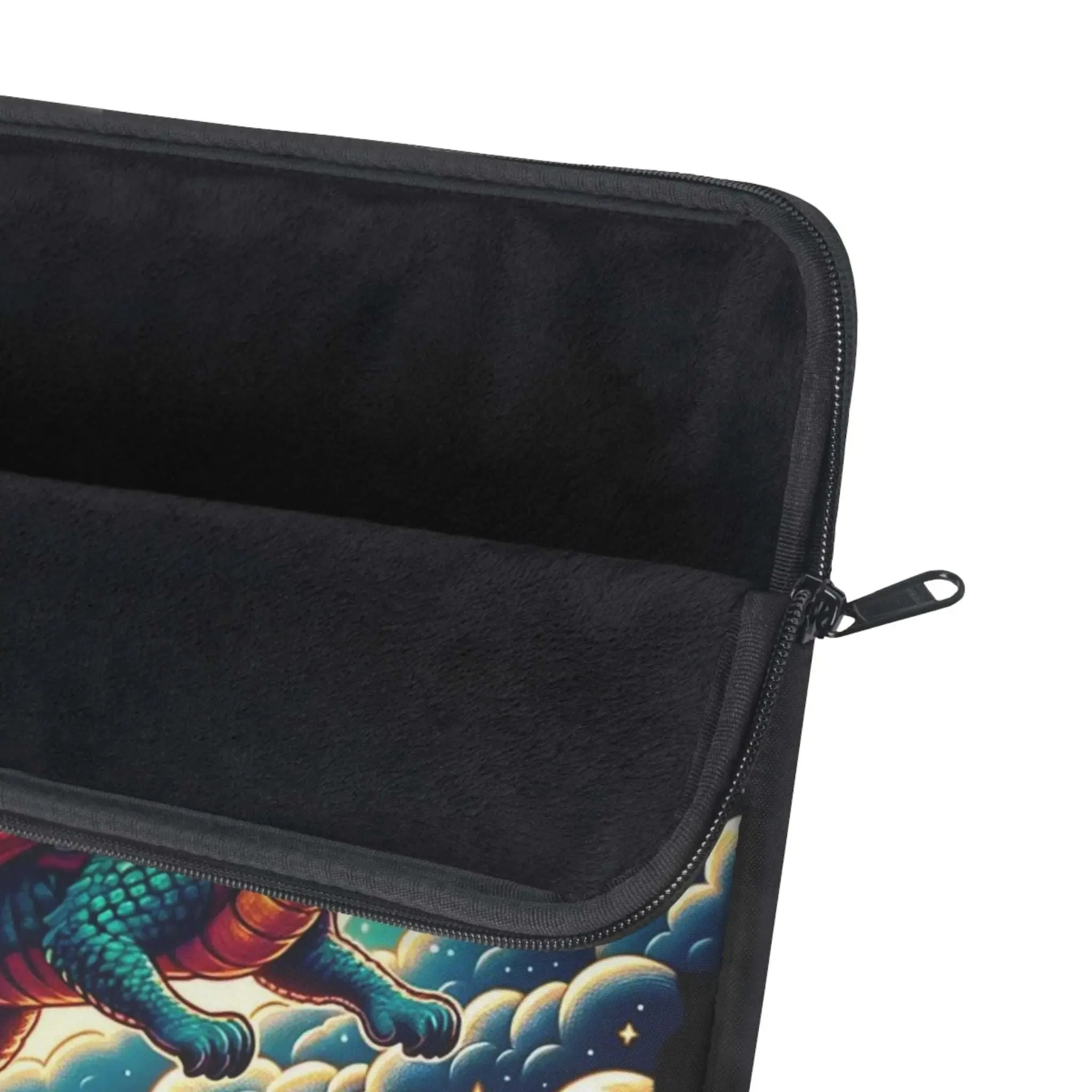 Dragon Rider Cat Adventurer - Laptop Sleeve - Travel Accessory