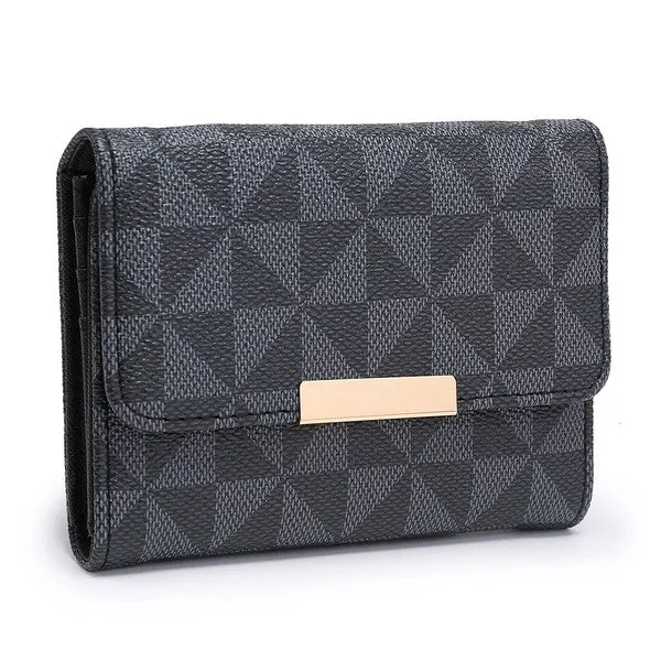 Effortless Access Monogram Womens Tri-fold Wallets