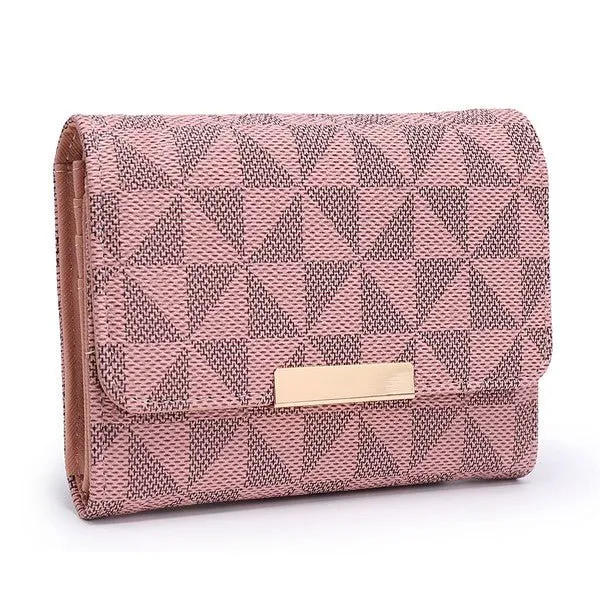 Effortless Access Monogram Womens Tri-fold Wallets