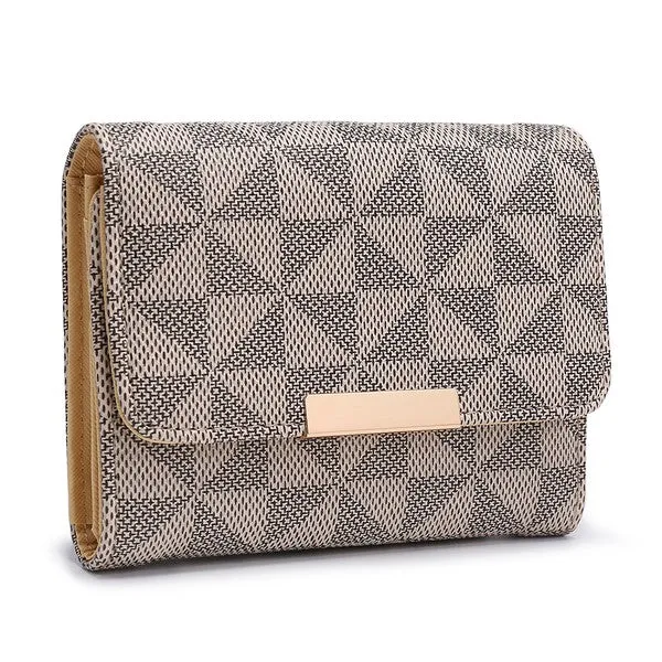 Effortless Access Monogram Womens Tri-fold Wallets
