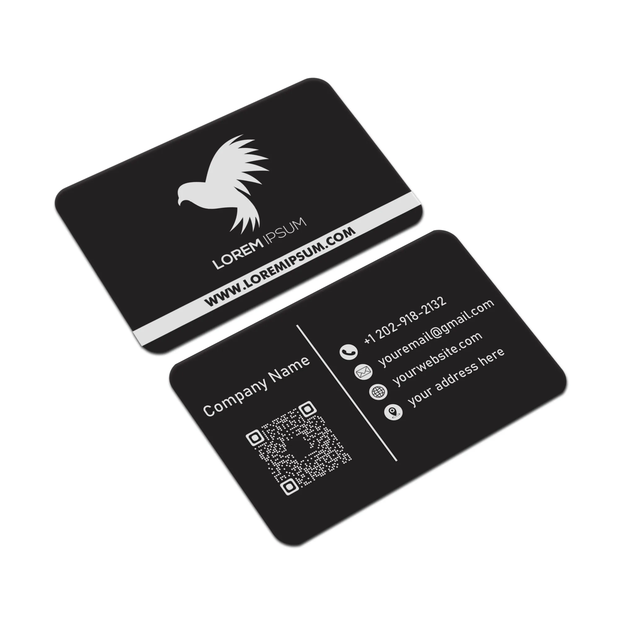Engraved Metal Business Card KCLC 01