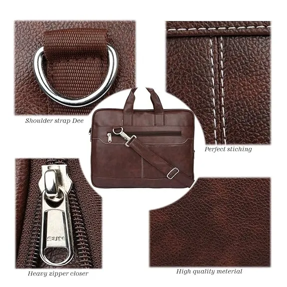 FASHION PASSION Men & Women Tan Messenger Bag (BROWN)