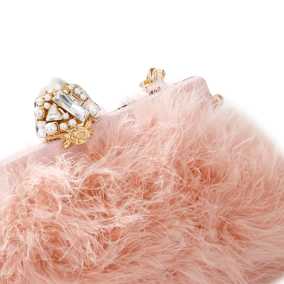 Feather Evening Bag