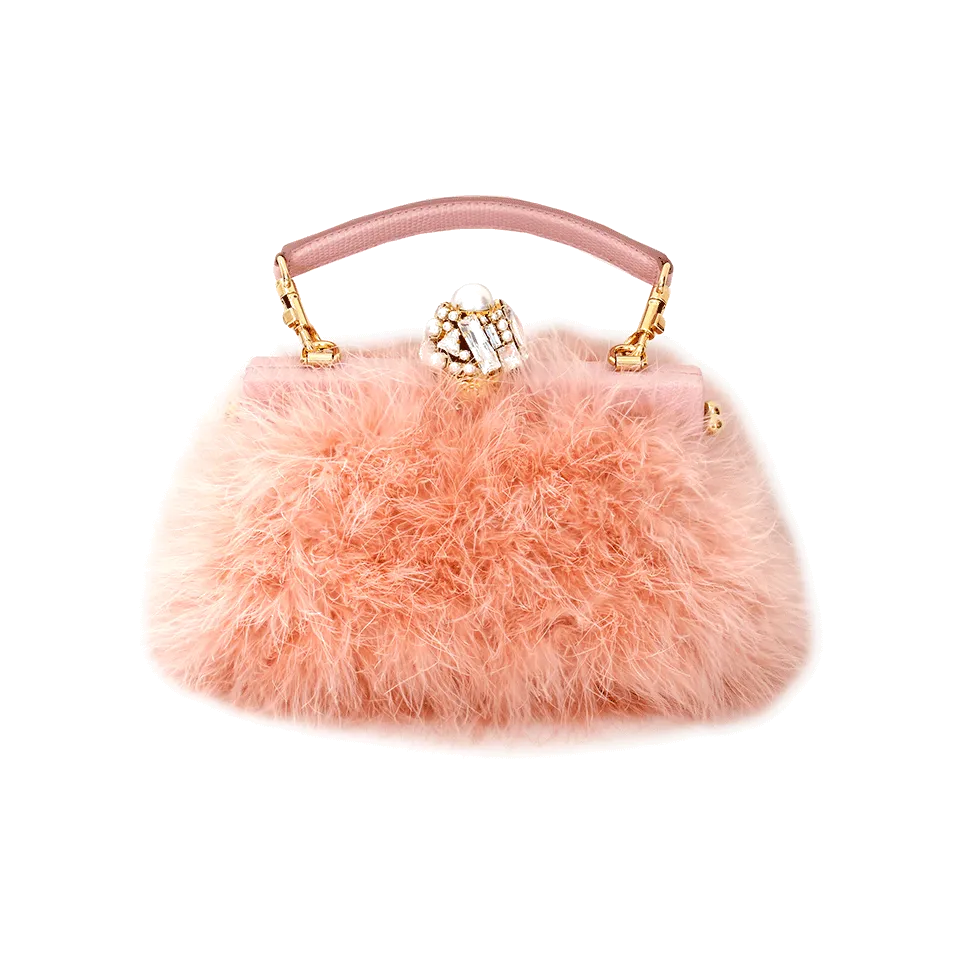 Feather Evening Bag
