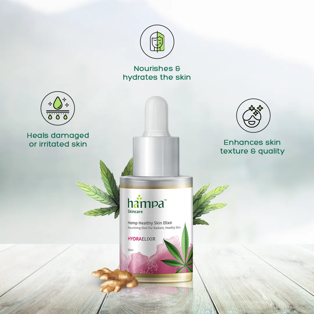 Hampa Wellness- Hemp Healthy Skin Elixir 30ml