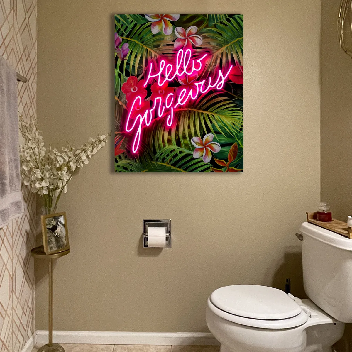 Hello Gorgeous Wall Art