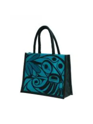 Hummingbird Mini Jute Bag