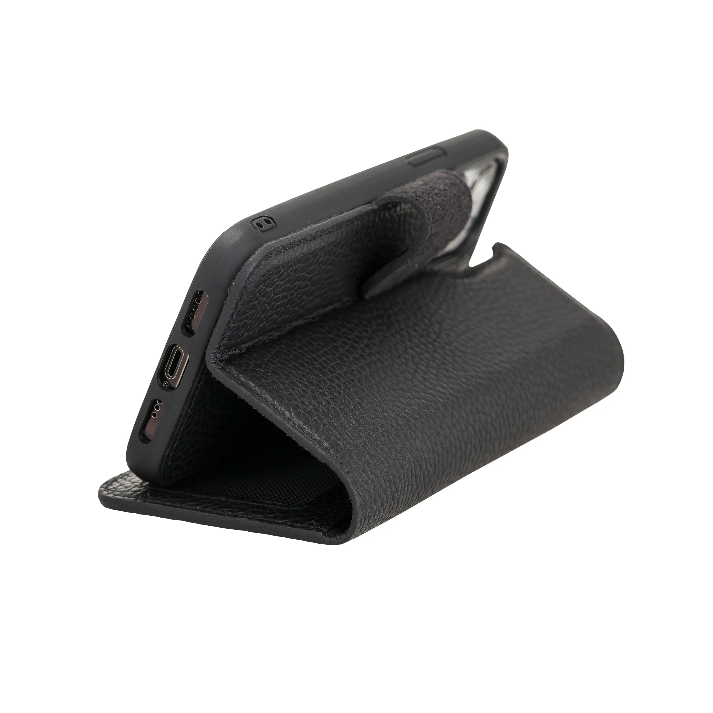 iPhone 12 Leather Wallet Case