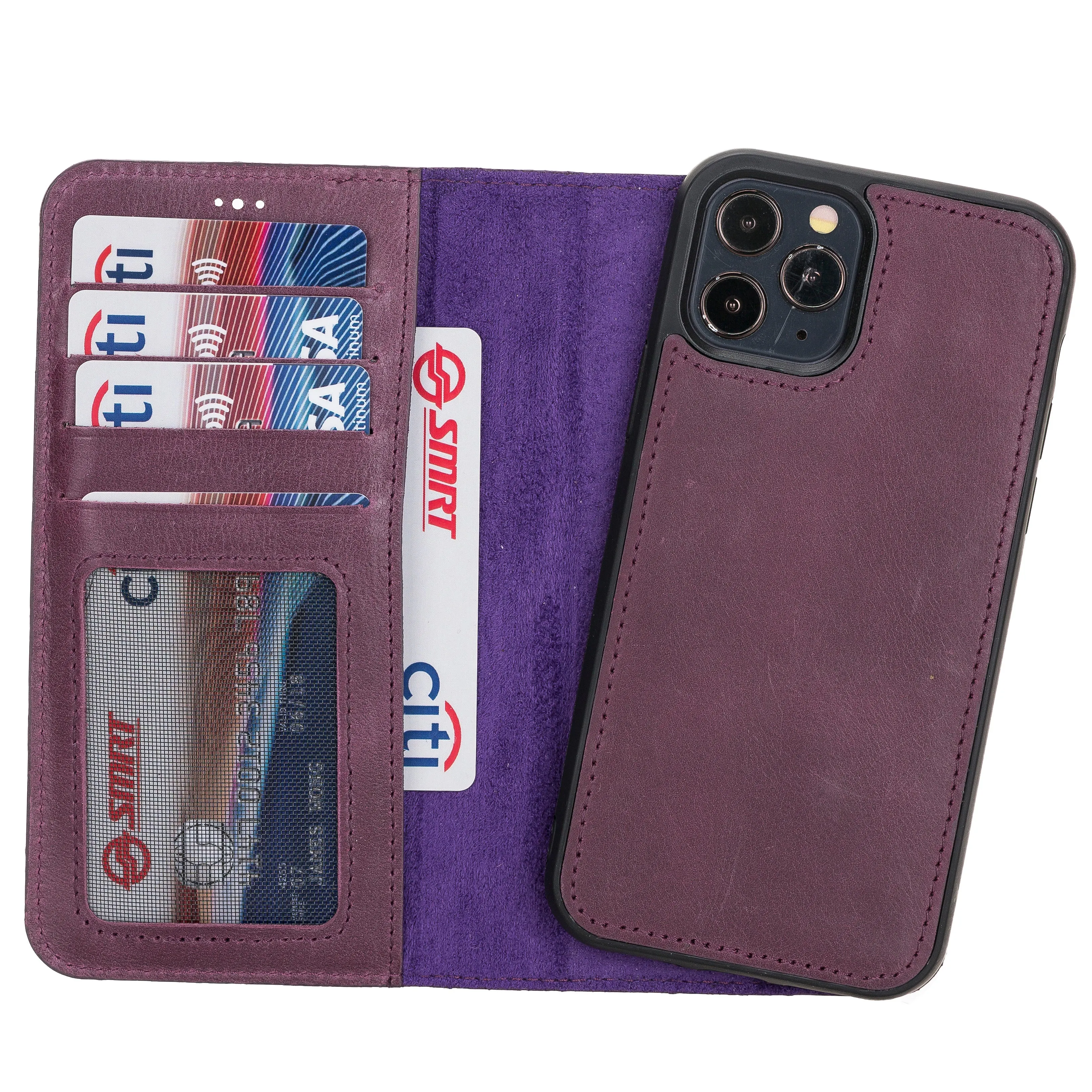 iPhone 12 Leather Wallet Case