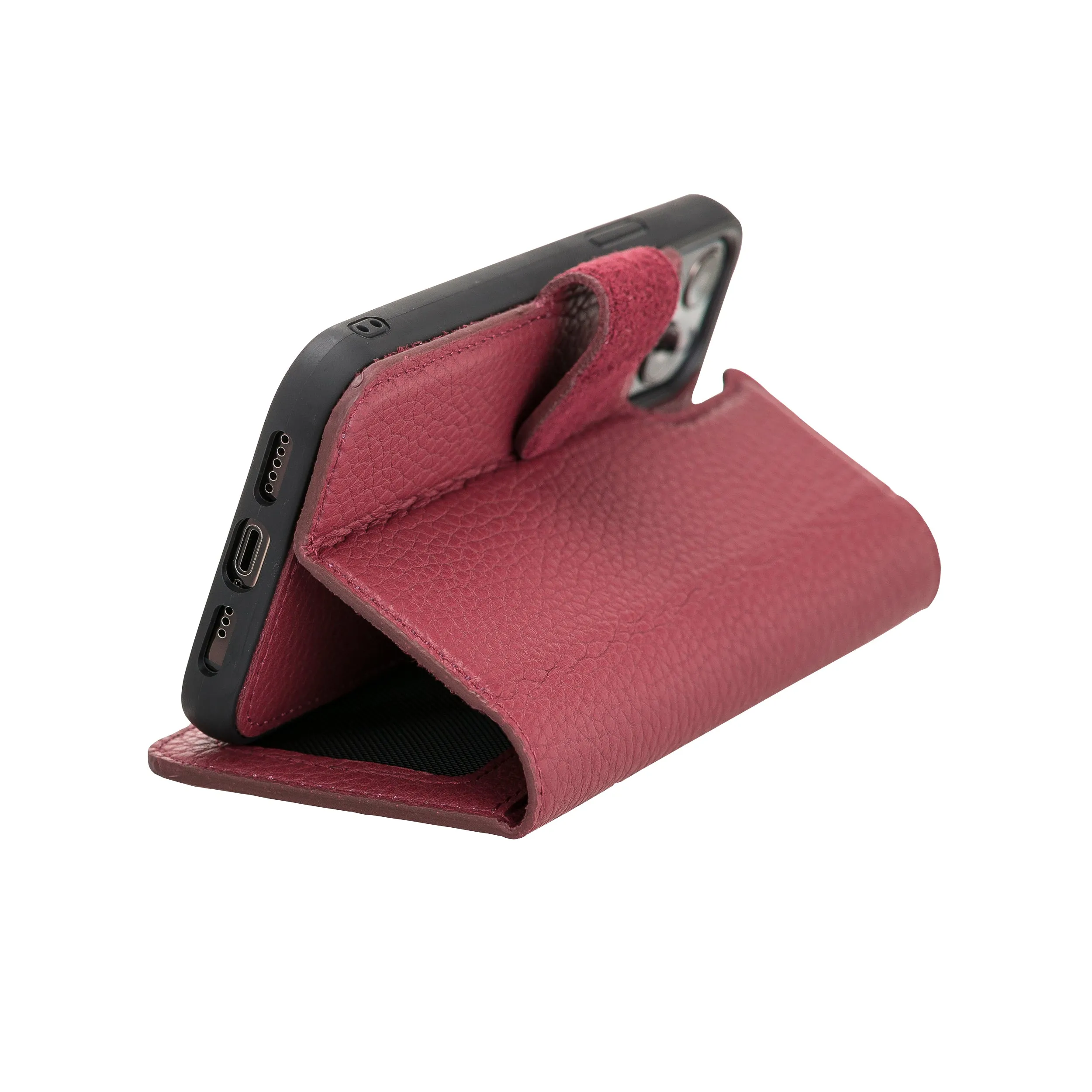 iPhone 12 Leather Wallet Case