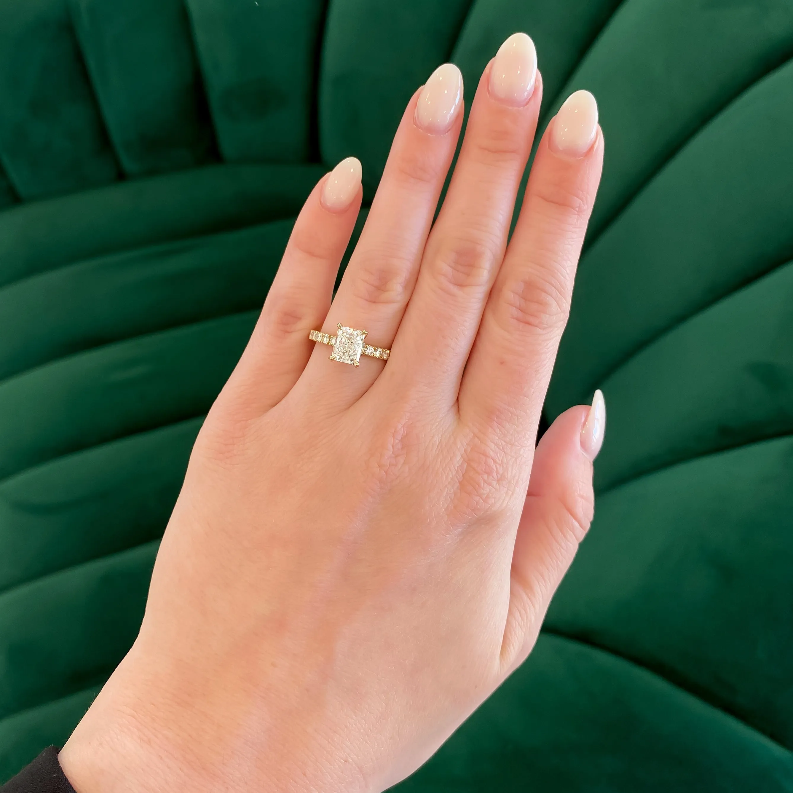 Ivy Radiant Cut Diamond Engagement Ring