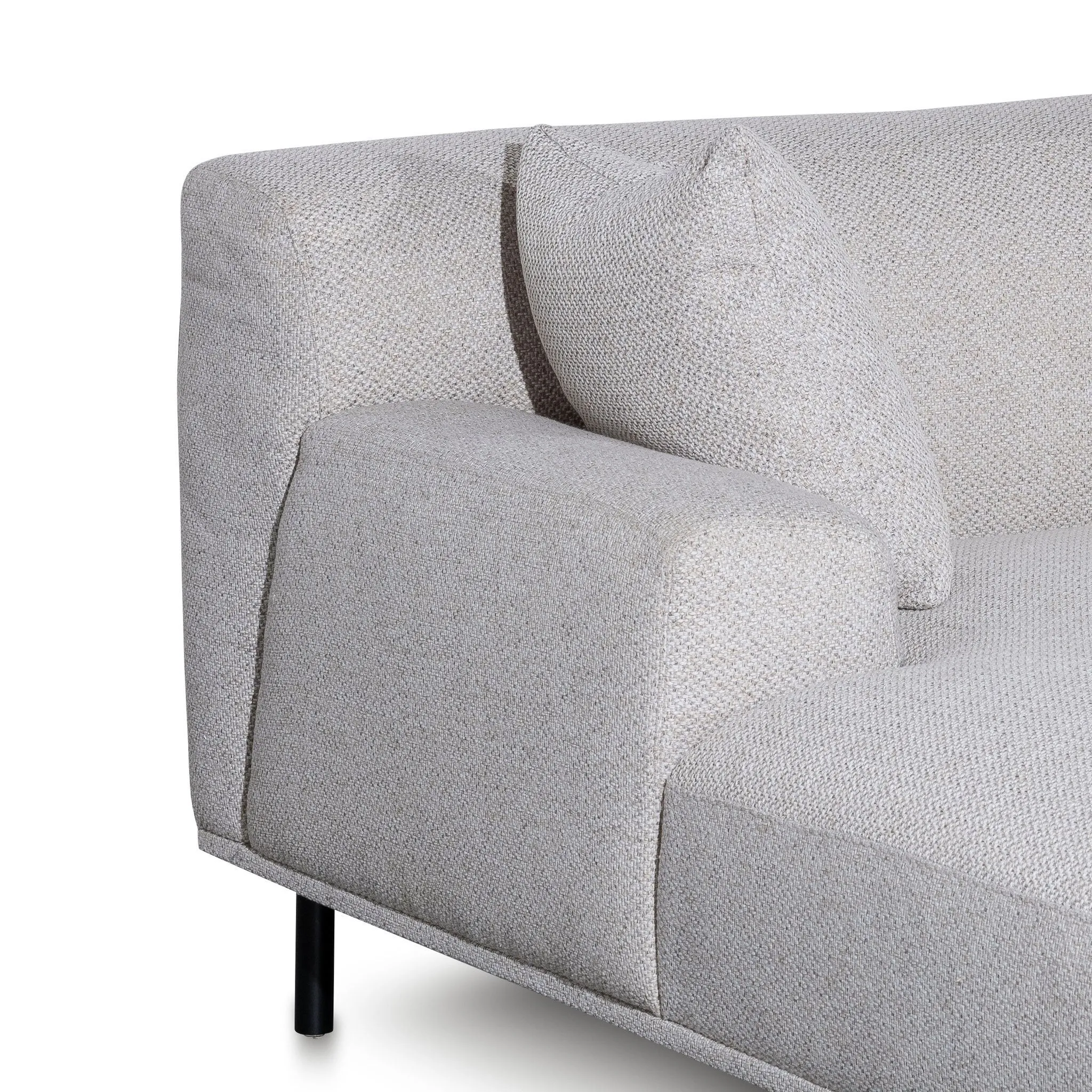 Jasleen Left Chaise Sofa - Sterling Sand