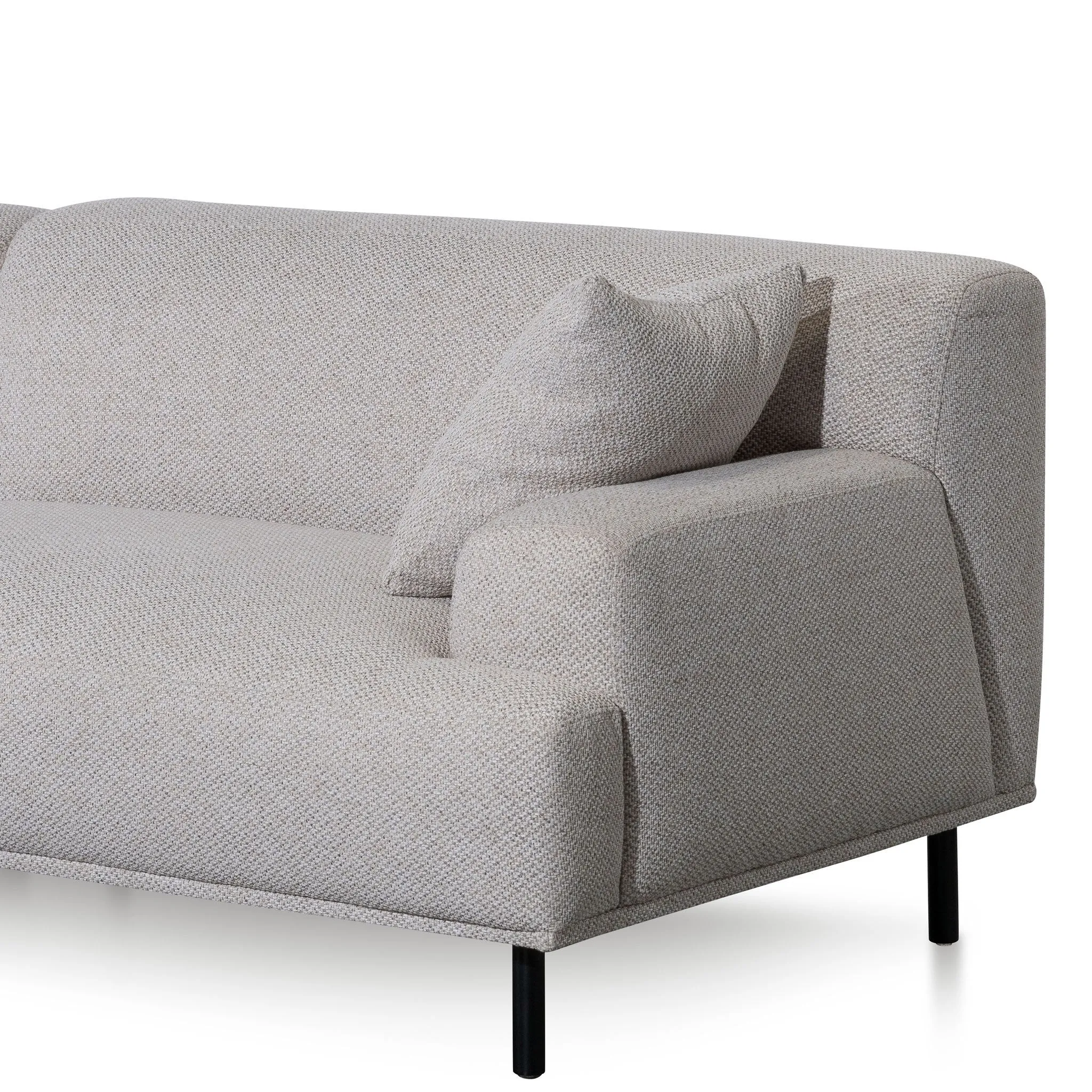Jasleen Left Chaise Sofa - Sterling Sand