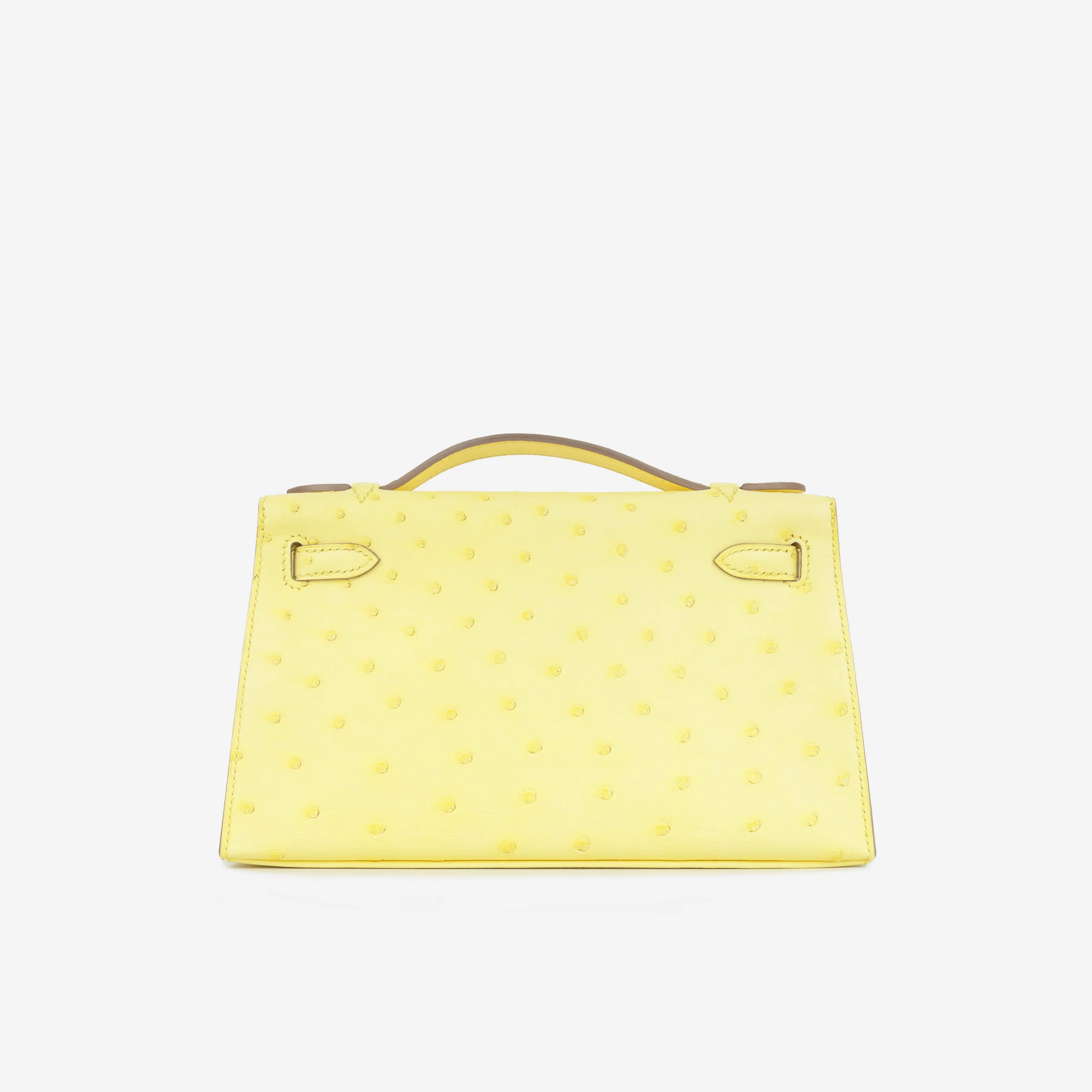 Kelly Pochette - Limoncello Ostrich