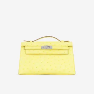 Kelly Pochette - Limoncello Ostrich